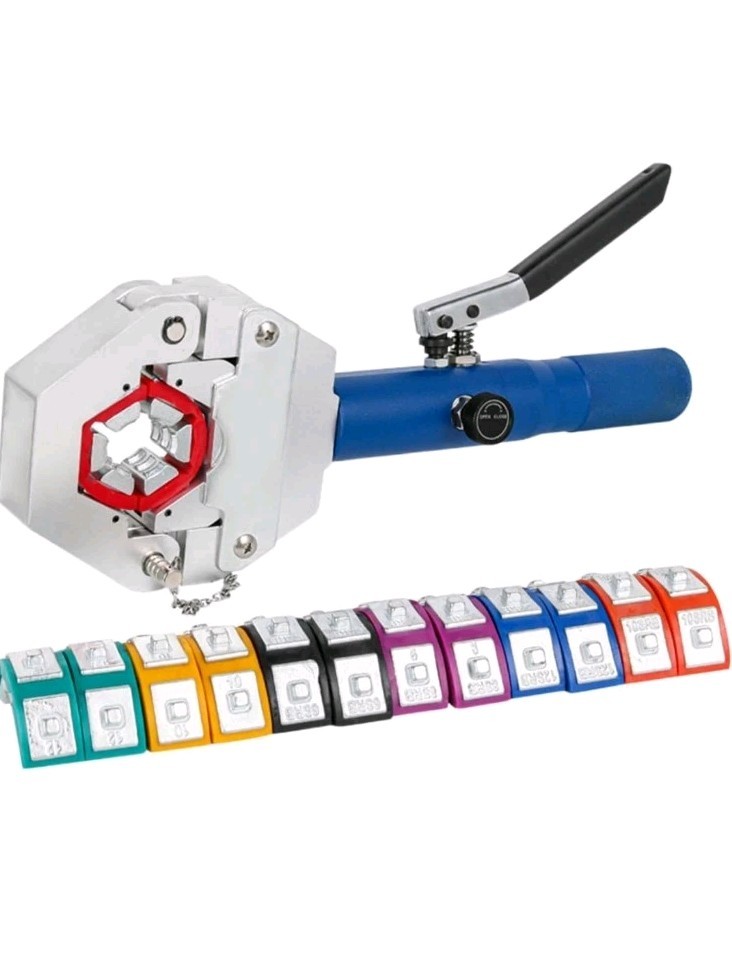 IBOSAD Hydraulic Hose Crimper Hydra-Krimp 71500 Manual A/C Hose Crimper Kit Air