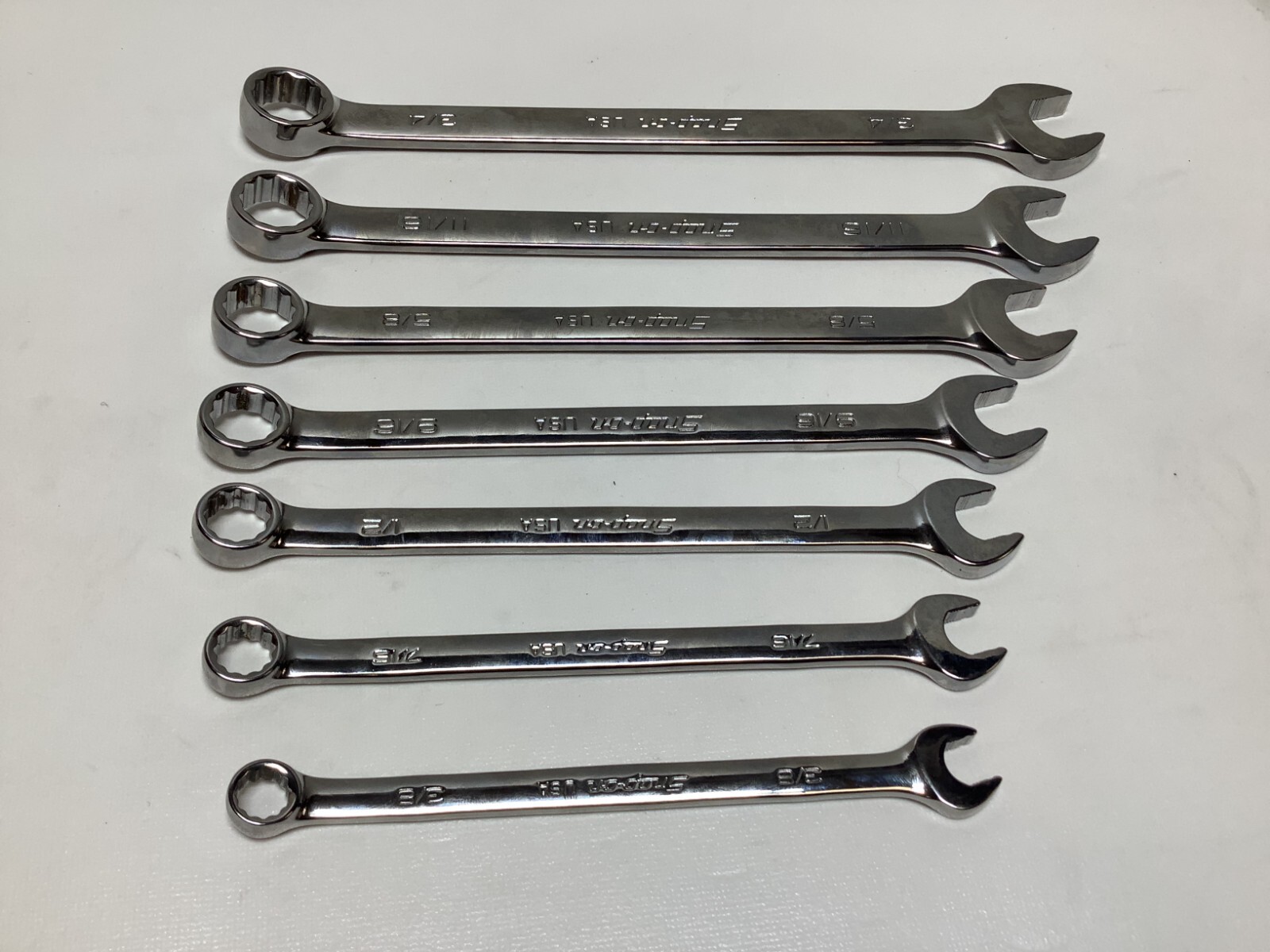NEW Snap-on™ 3/8″ thru 3/4″ 12-pt Flank drive Plus Wrench Set SOEX707