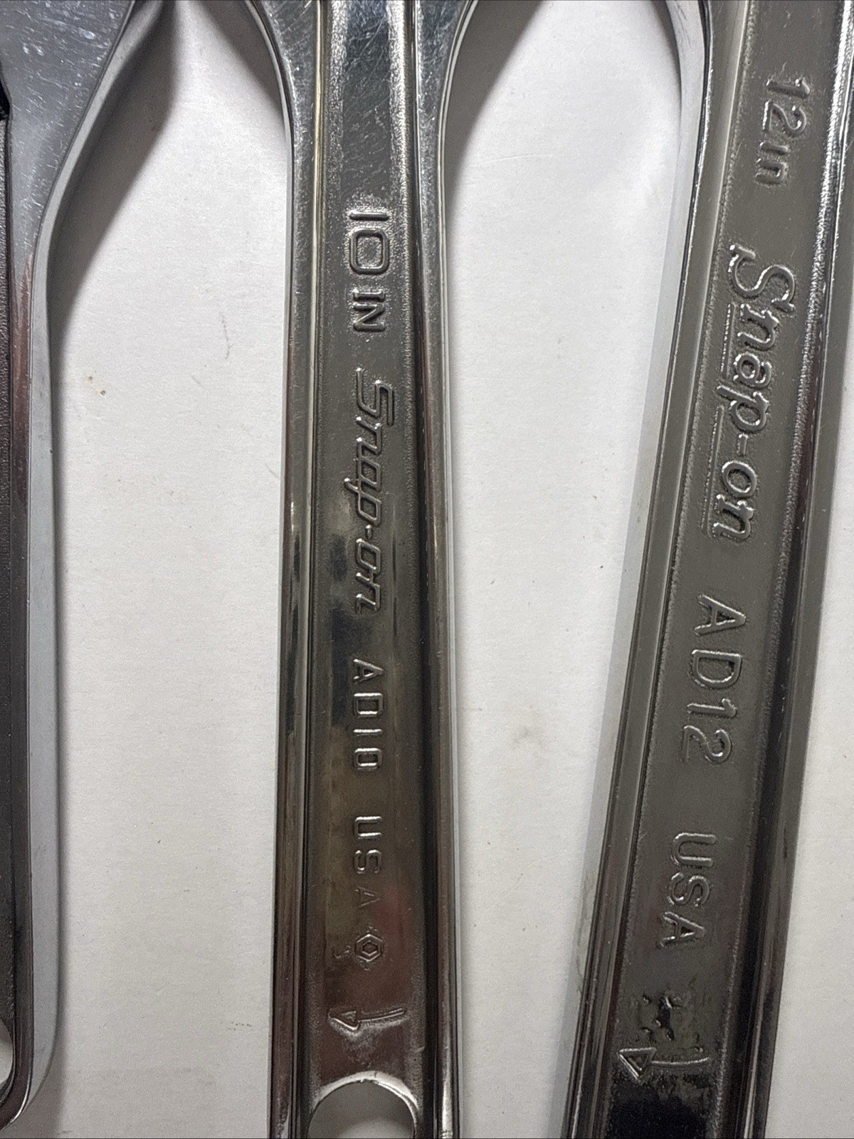 Snap-on Tools Old School USA MADE 4 Pc Adjustable Wrench Set 6″, 8″, 10″, 12″