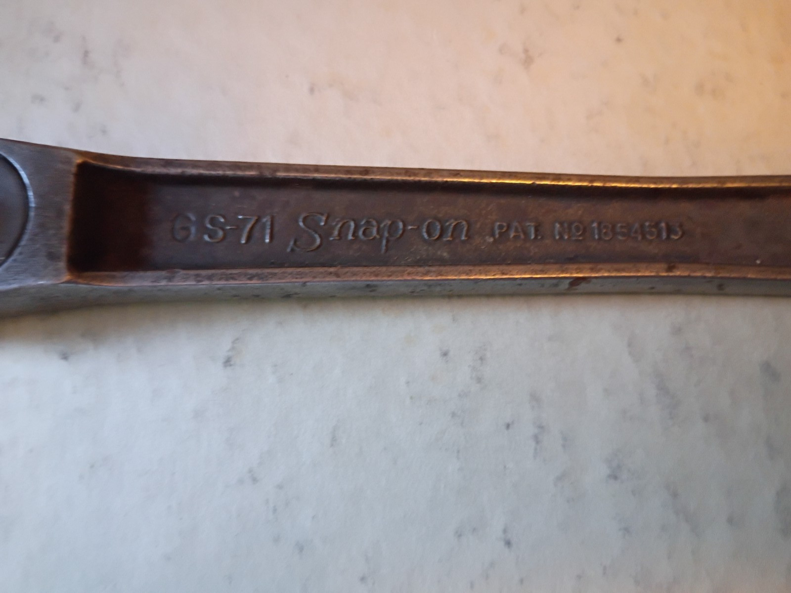 Vintage Snap-on Tools 1/2 Drive Ratchet Wrench GS71 – free ship