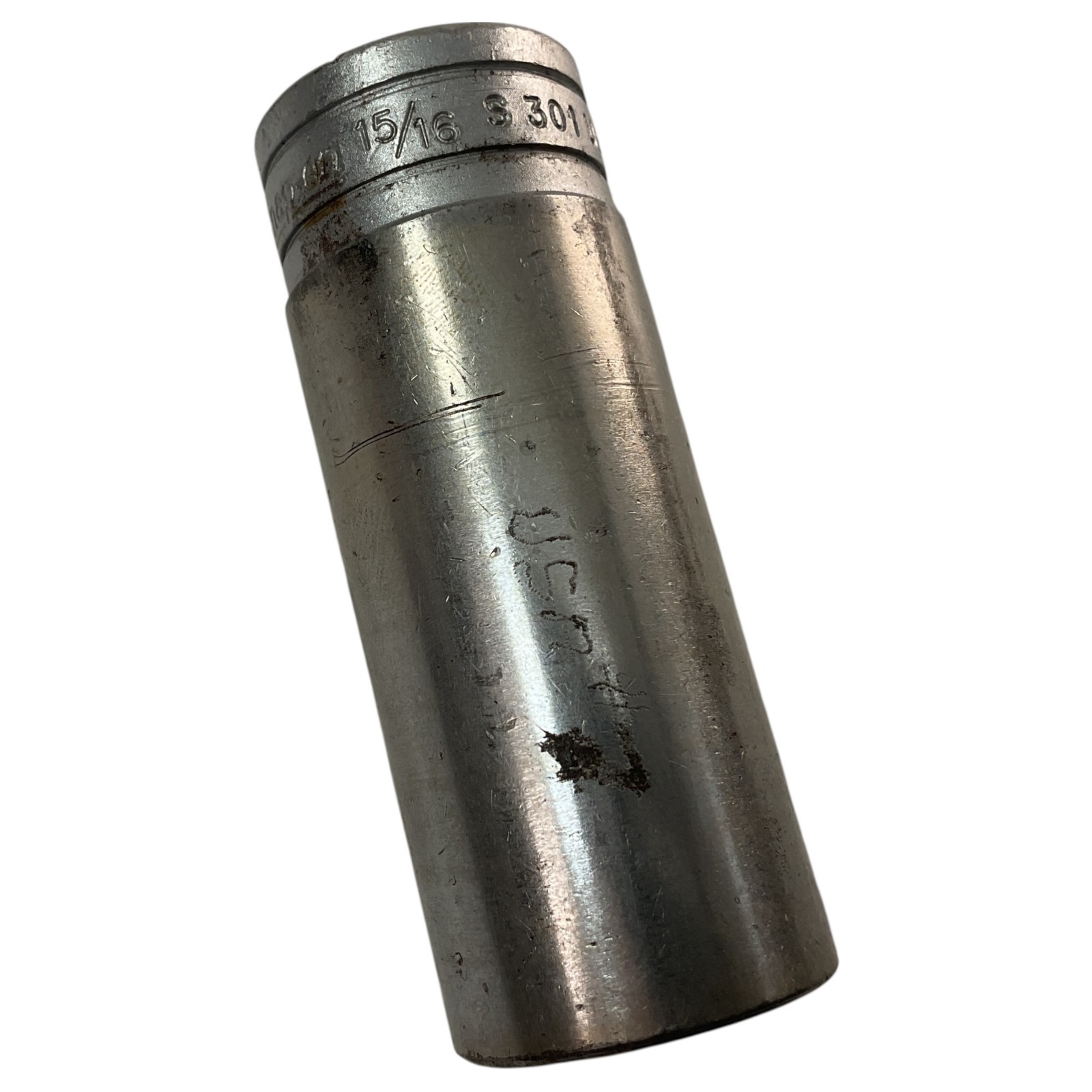 Snap-On Deep Socket 15/16″ S301 1/2″ Drive 12 Pt Chrome As Pictured Mechanic