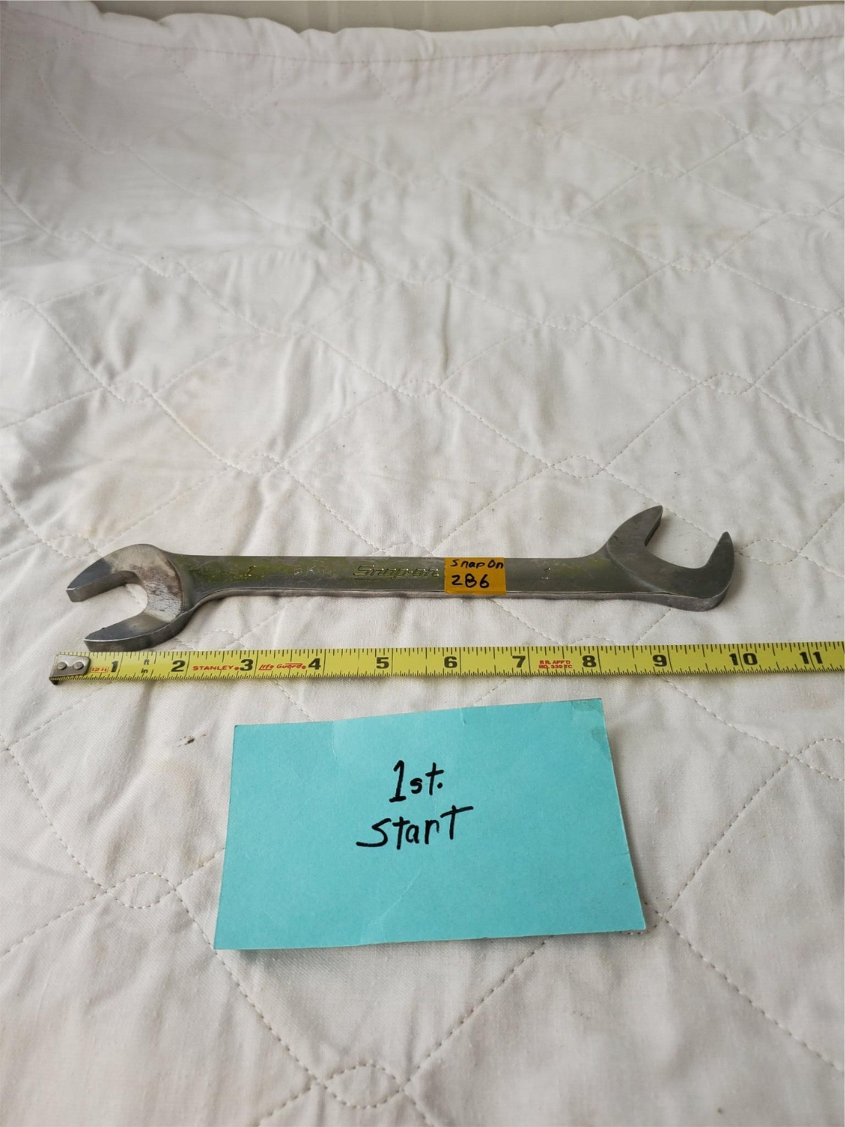 Snap-on 1-1/16″ VS32B 4 Way Angle Head Wrench Tool LOT 286