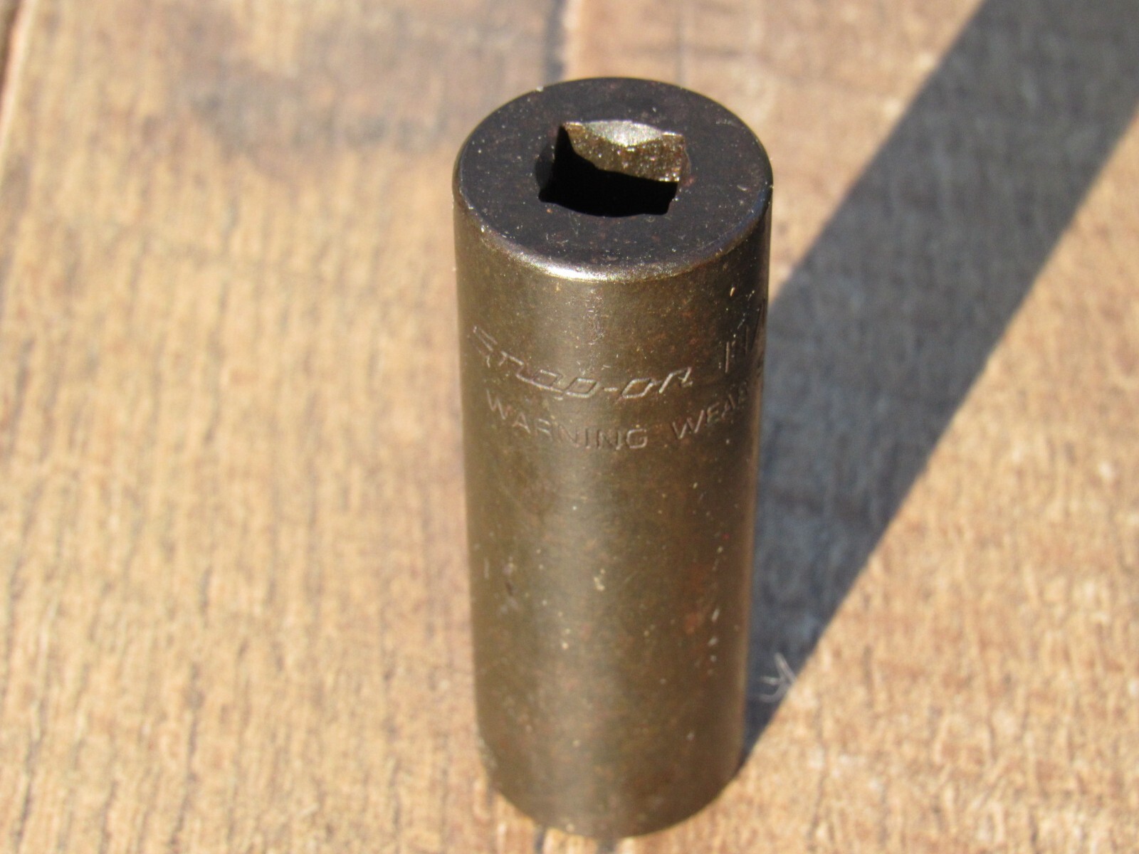 SNAP ON SIMF220 3/8″ DRIVE 11/16″ DEEP IMPACT SOCKET 6 POINT NEW LOGO SIMF 220