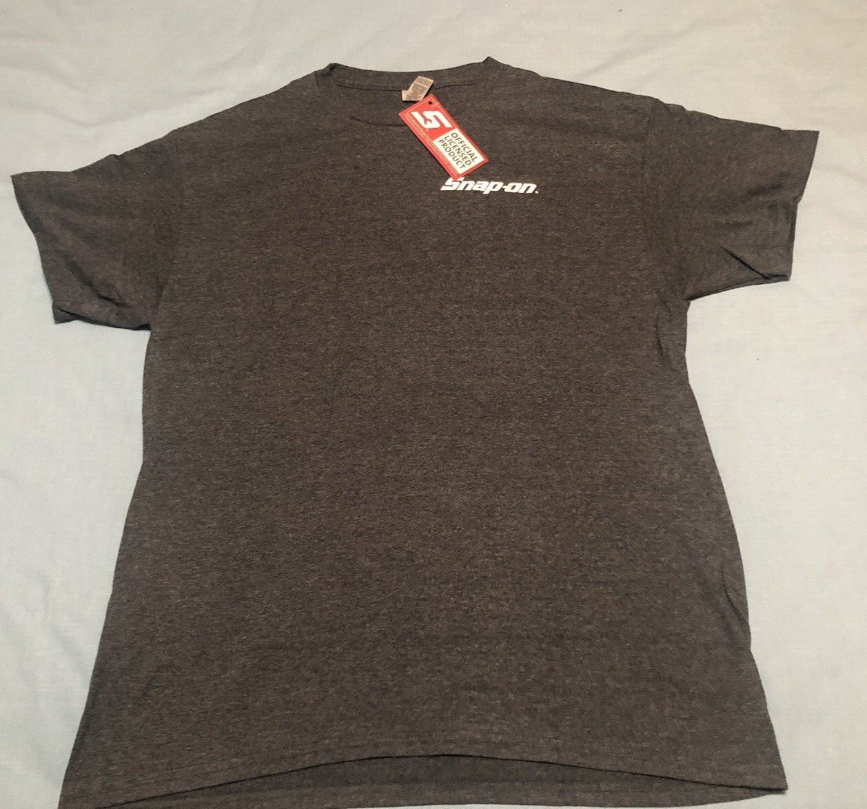Snap On Tools Mens T-Shirt Gildan Gray Mission Possible Size Medium NEW