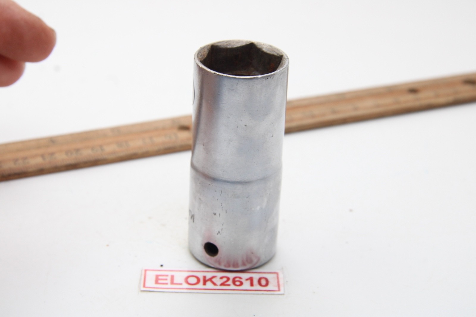 Snap-on UNMARKED S-9803-B Not Guar 7/8″ 6 Point 1/2″ Drive Spark Plug Socket USA