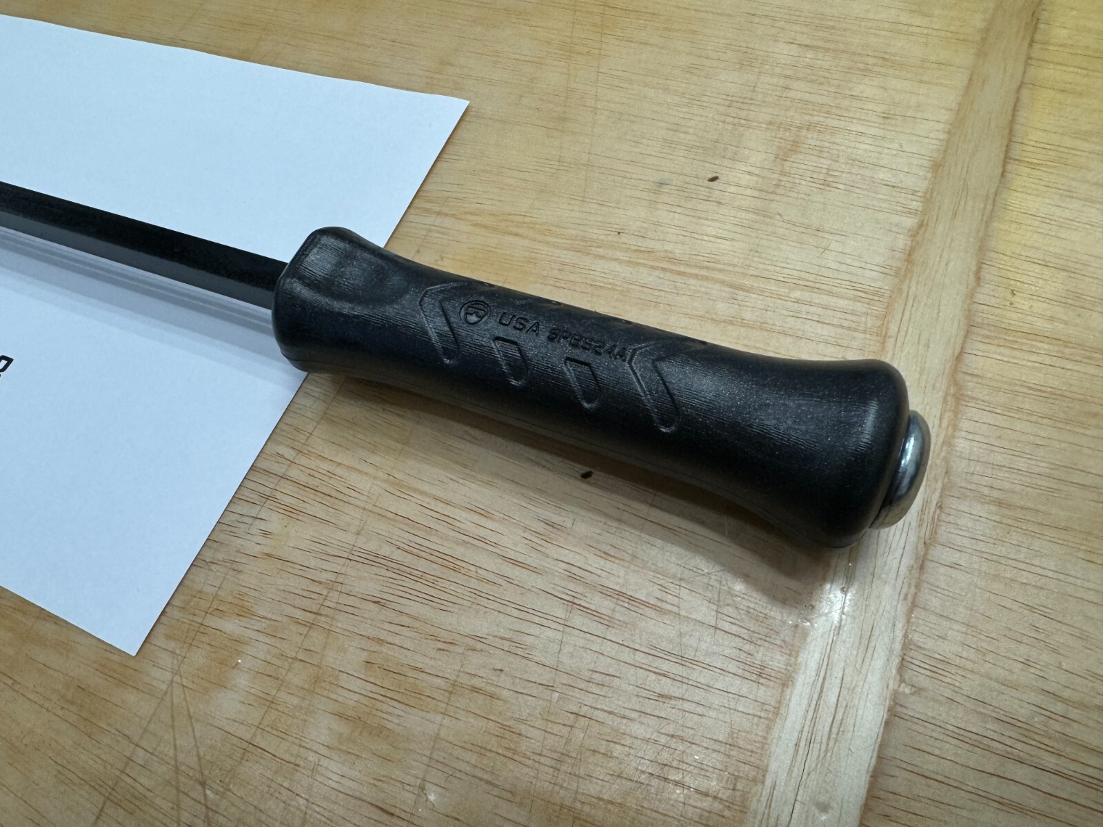 Snap-on Tools USA NEW DARK TITANIUM 24″ Length Steel Striking Pry Bar SPBS24ADT