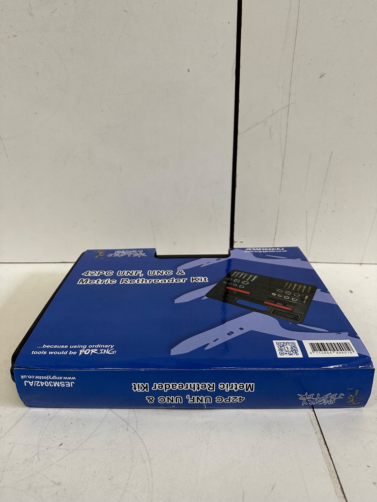 42pc Metric + Imperial UNF UNC Rethread Tap + Die Kit M6 – M14 1/4in – 5/16in