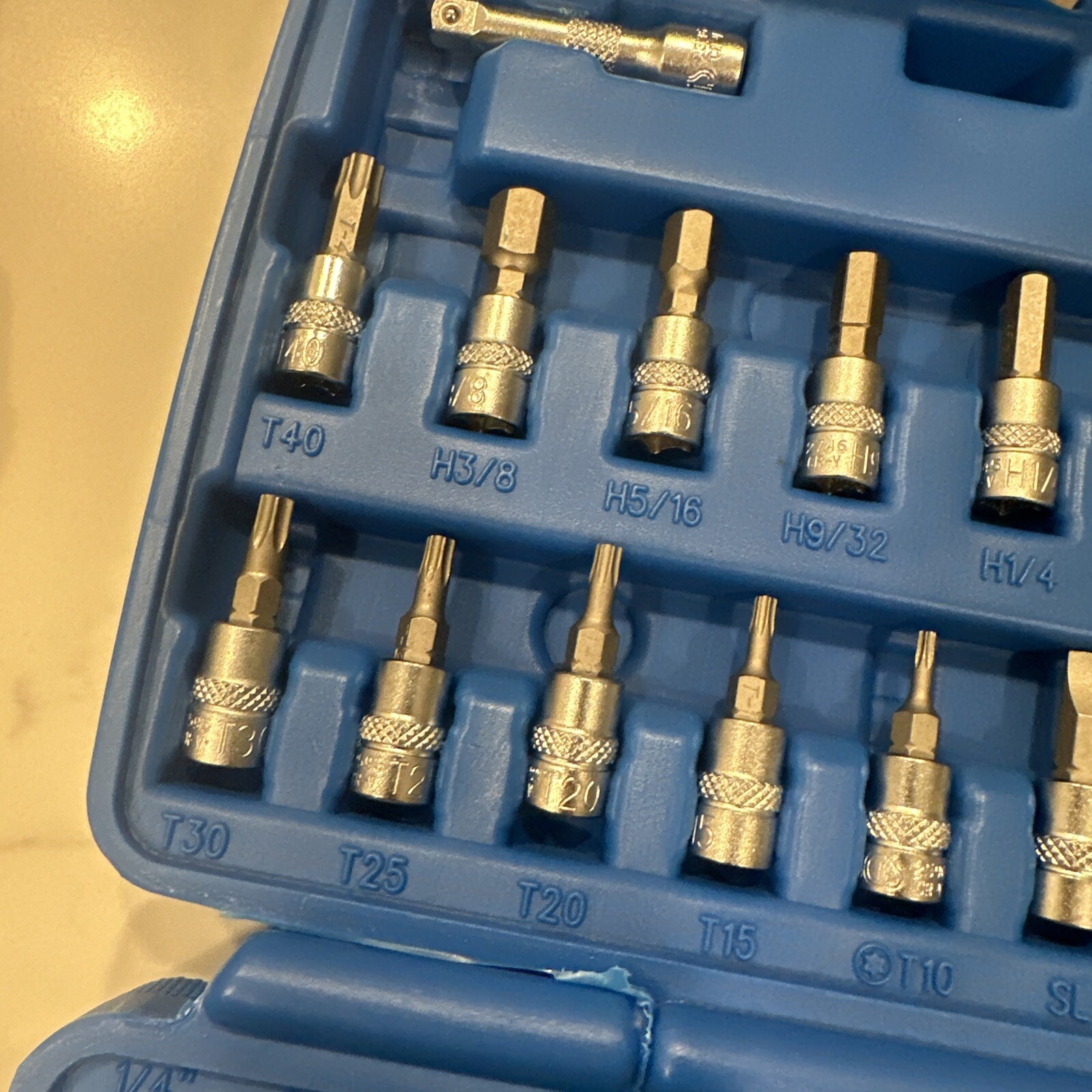 BGS 1/4″ Inch Mechanic Socket Set 46 Pc. Set SAE No. 2141 Steckschlüssel-Satz