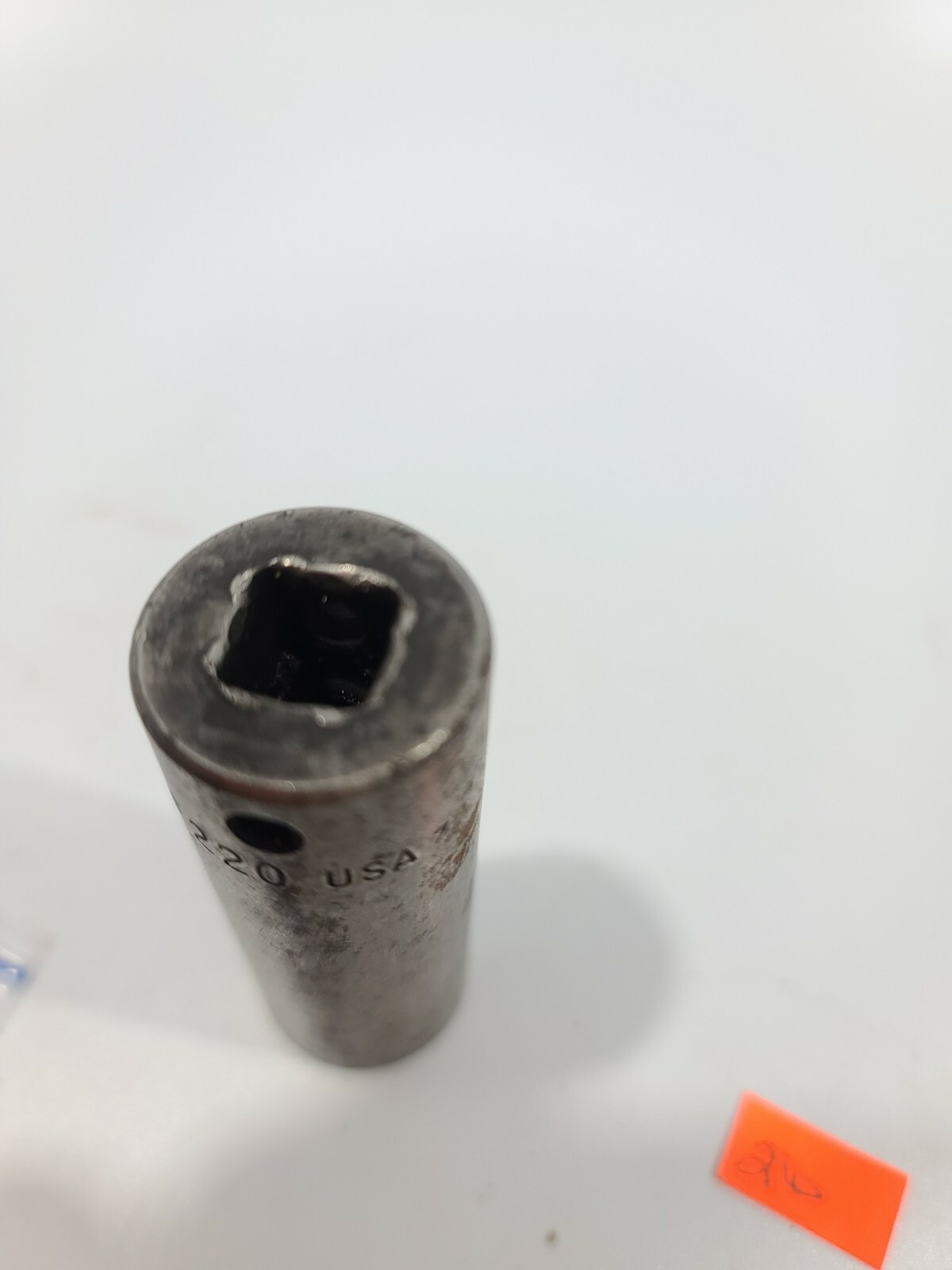 Snap-on tools 3/8″ drive 11/16″ SAE 6 point Deep Impact Socket SIMF220 Nice!