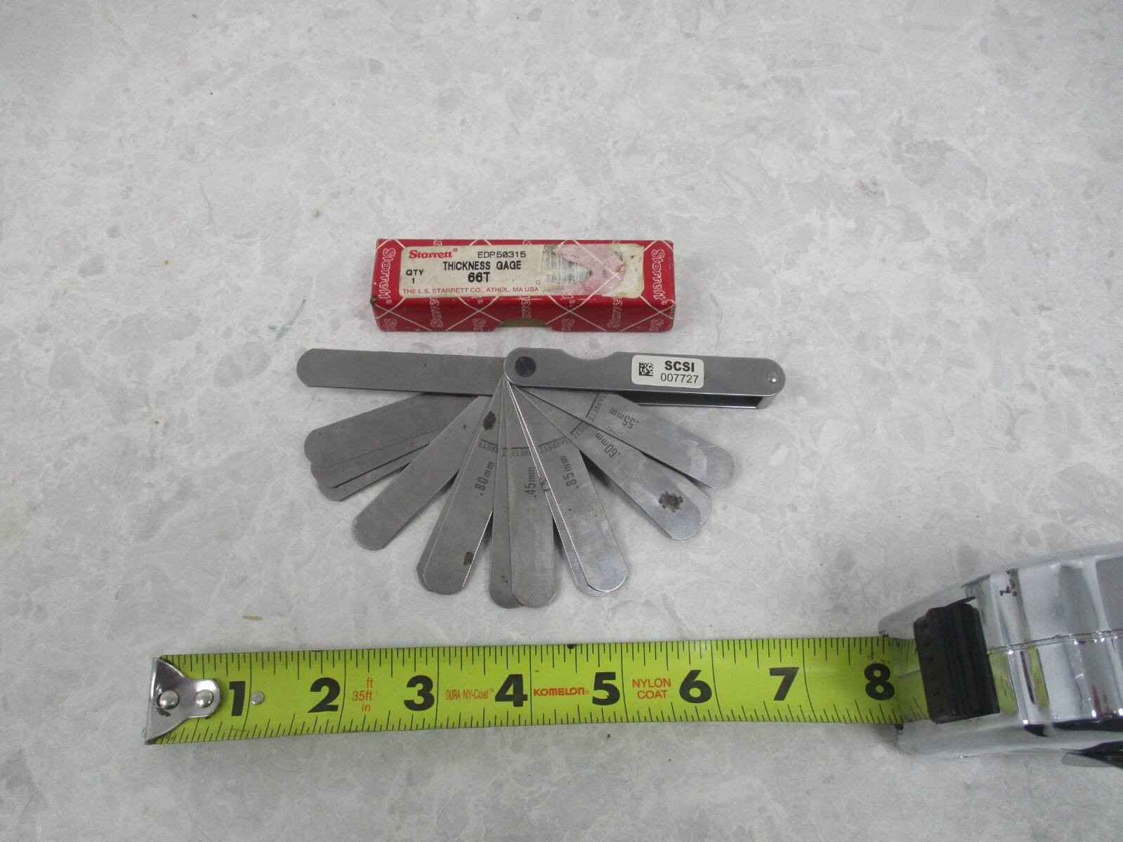 STARRET 66T THICKNESS GAGE, V0443