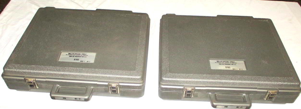 Miller Special Tools Mopar 9765 2006 DR DH Ram Truck Tools BOTH Boxes Complete