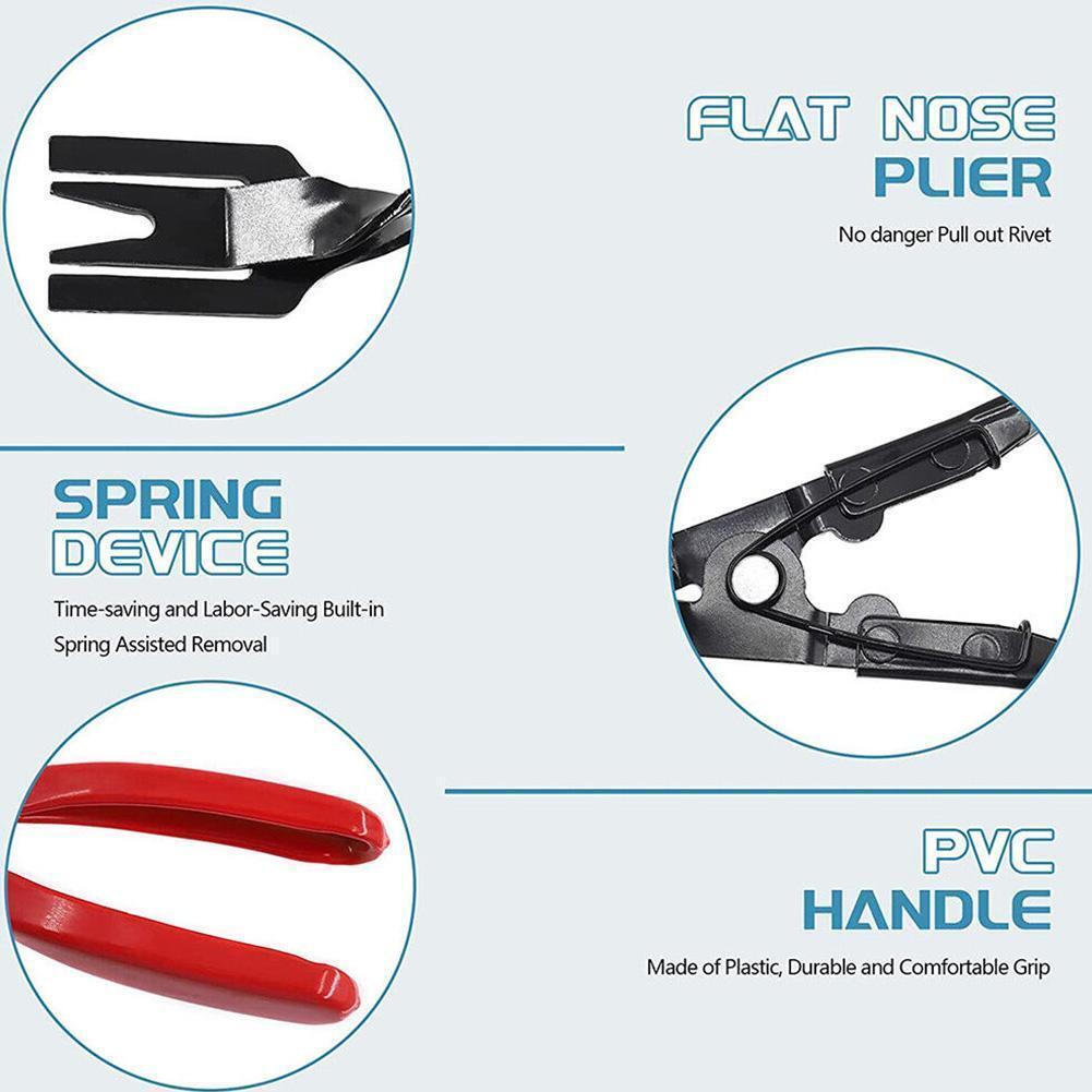 Car Door Panel Trim Clip Removal Tool Fastener Pliers -Headlight Repair Door USA