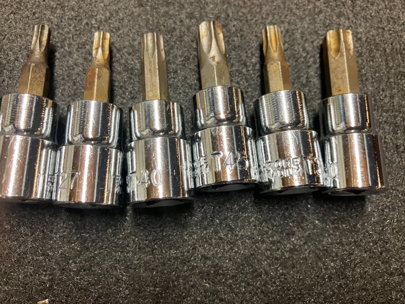 HEX & DRIVER BIT SOCKET SET HEX 3/8” Drive (e)