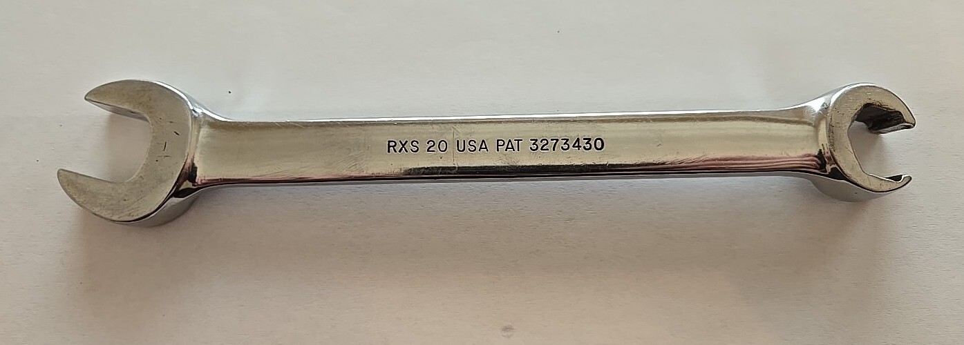 Snap On 5/8″ Chrome Open/Flare Nut End Wrench RXS20