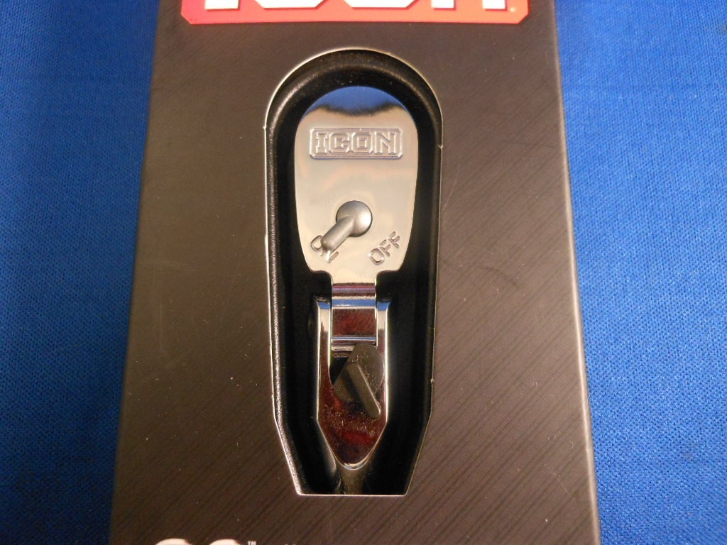 New ICON R1LKG 1/4” Drive Ratchet G2 9” Long Locking Flex Ratchet 70451