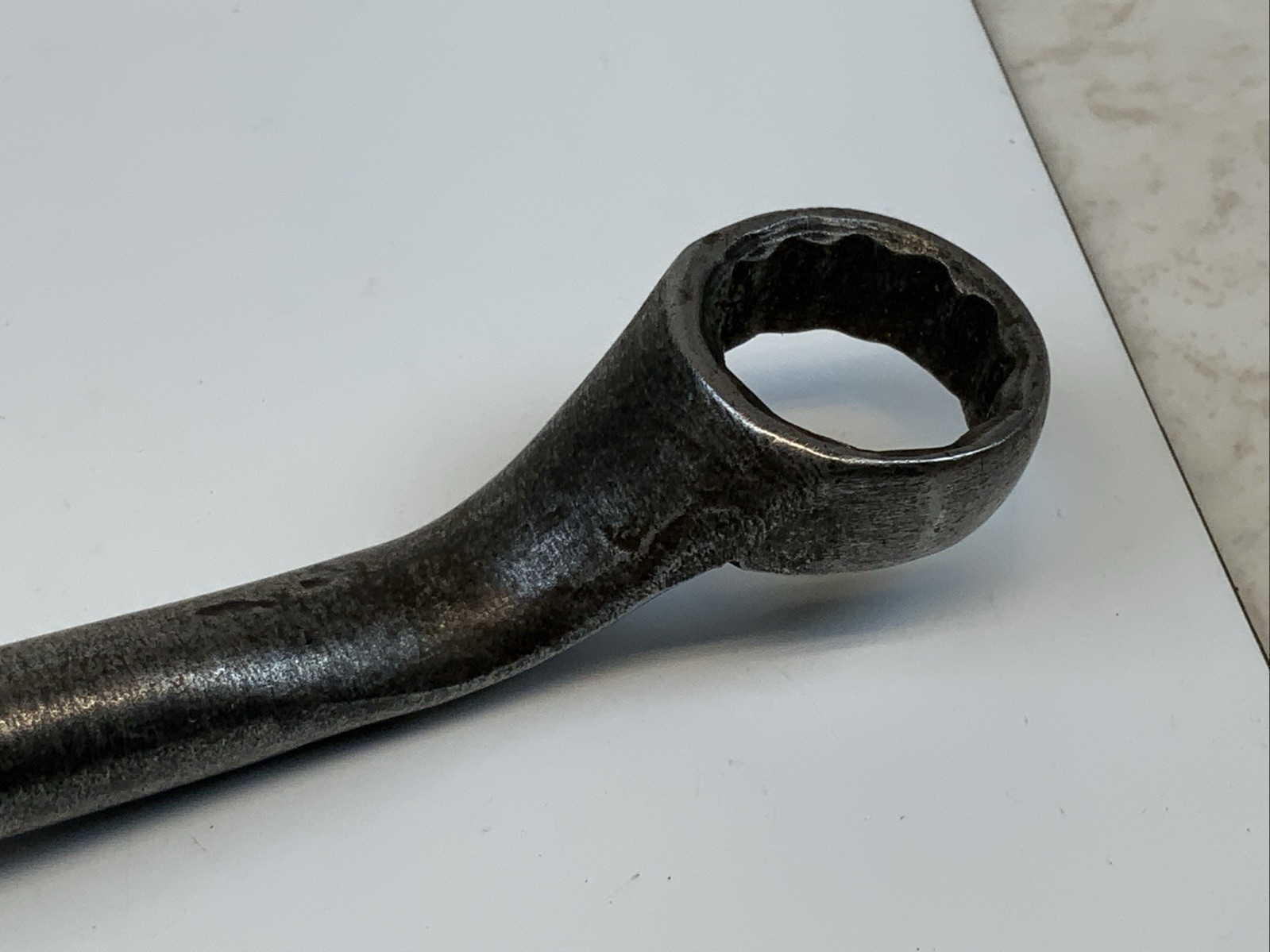 BLUE POINT Boxocket XS-1416, 7/16in. X 1/2in. 12pt Offset Box End Wrench, USA