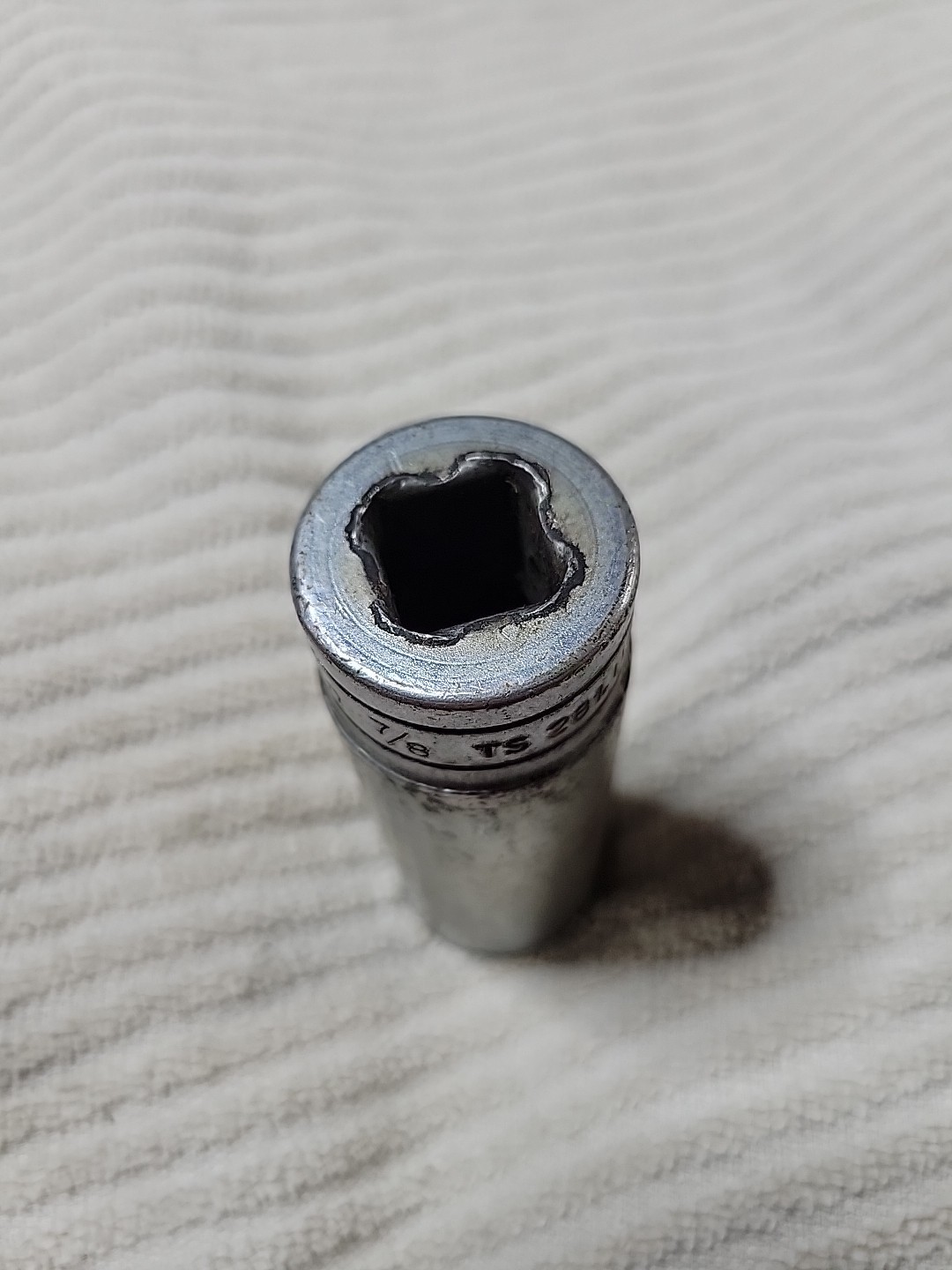 Vintage Snap-on TS-281 7/8″ Deep Socket 1/2″ Drive 6 pt SAE Chrome USA Snap On