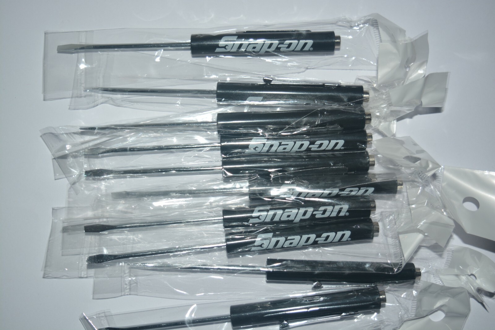 Promotional Snap on Tools Flat head Pocket clip Screwdriver & Magnet Top 10 pcs
