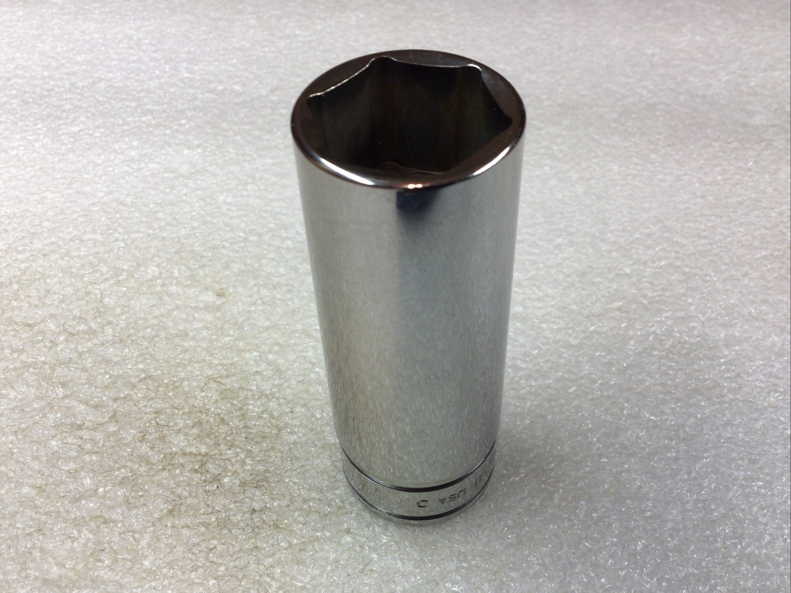 Snap On#SFS241 – 3/4”, SAE, 3/8″ Dr., 6 Pt., Chrome, Deep Socket-USA-NOS-