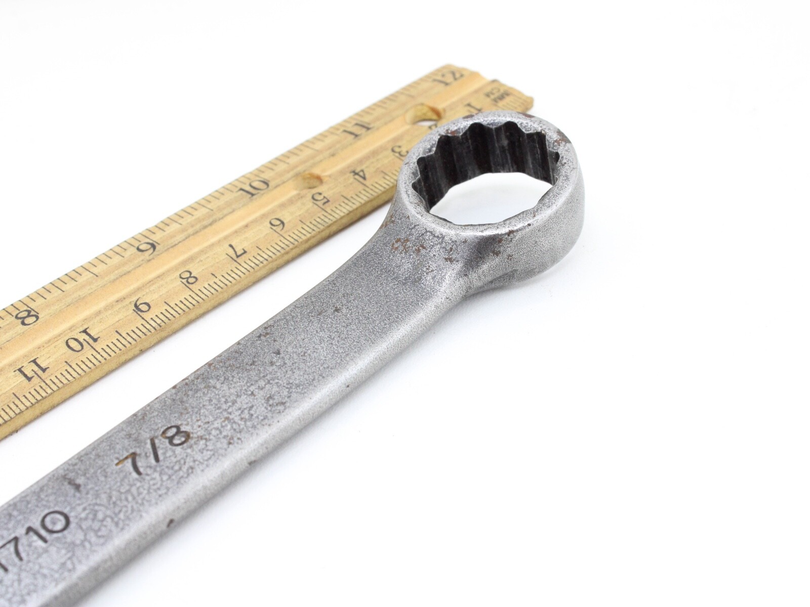 Proto 1228BASD 7/8″ 12 Point Anti-Slip Design SAE Chrome Combination Wrench USA
