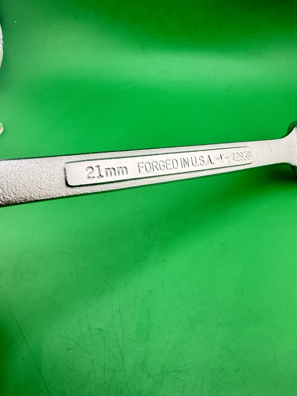 NOS Craftsman 42938 Metric Combination Wrench 12 Point 21mm -V- Series USA MADE