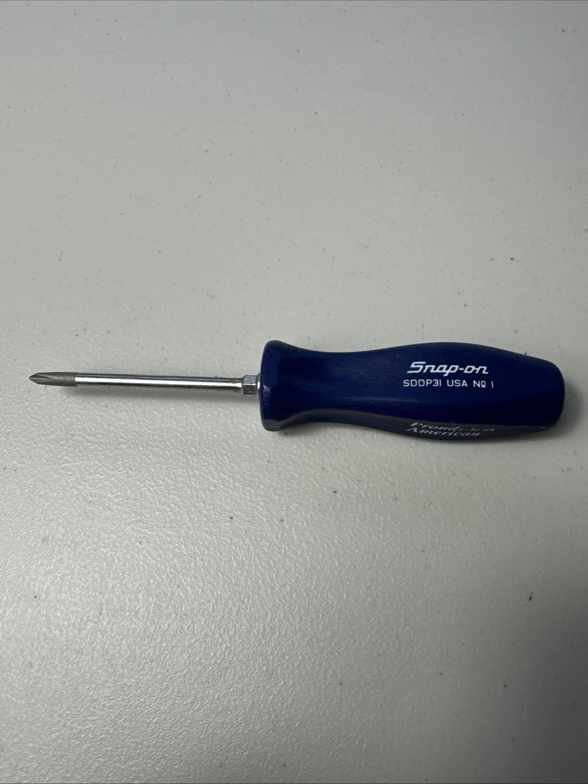 Snap-on Tools USA Blue /Purple Hard Handle #1 Phillips Screwdriver SDDP31