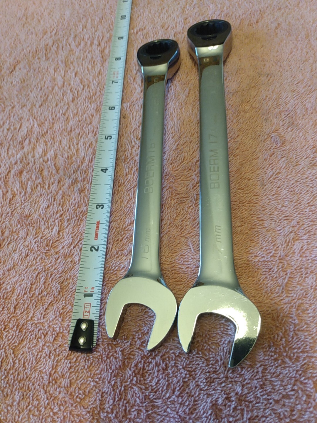 Blue Point By Snap On Tools 16 17 18 And 19 Mm Reversible Combination Wrenches