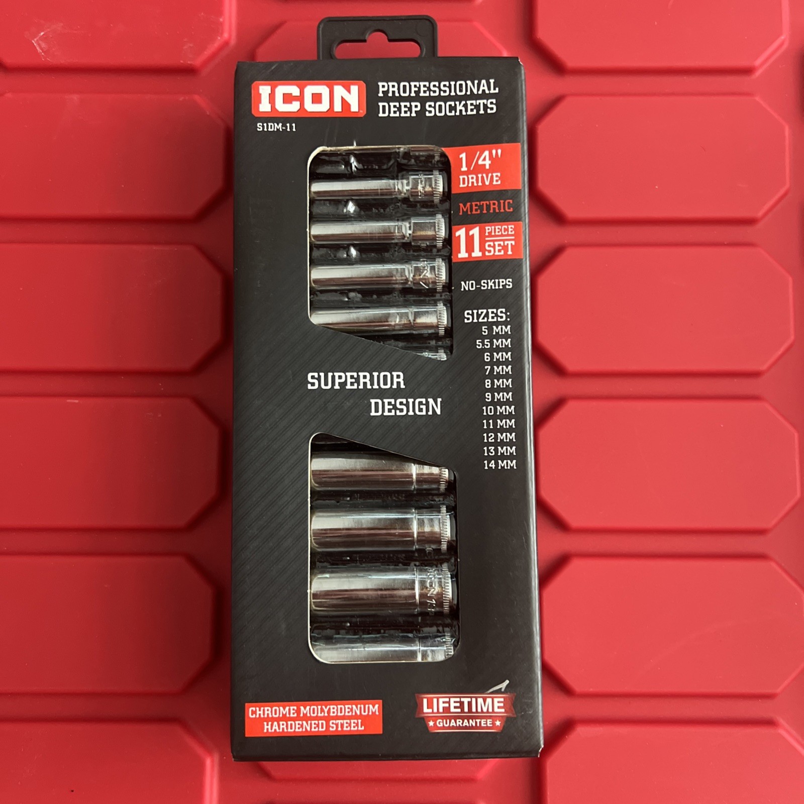 ICON PROFESSIONAL RATCHETS AND SOCKETS METRIC 1/4 NEW⭐️