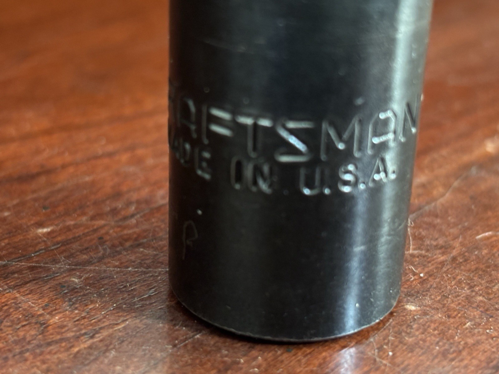Craftsman Tools-7/16″ Deep Well Oxide Socket EE_18655–1/2″drive-6pt-USA