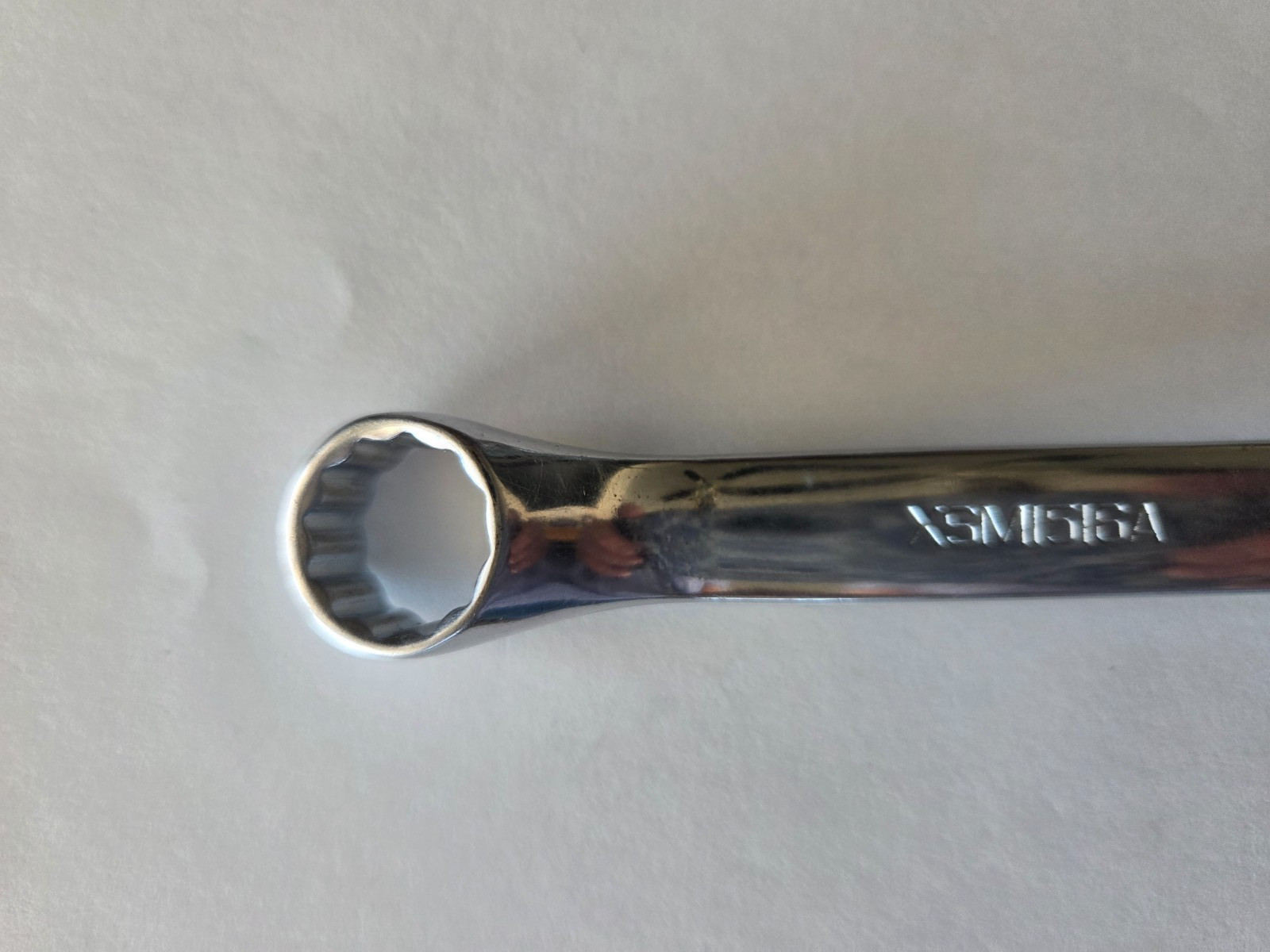 Snap-On Tools USA 12 Point 15mm x 16mm Short Offset Box End Wrench XSM1516A