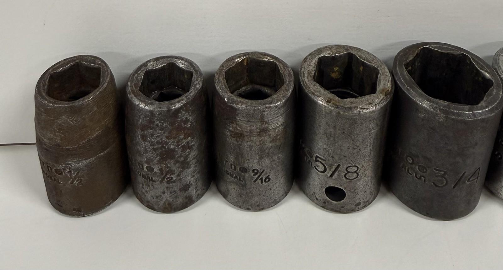 11 Proto Professional Short Impact Socket 1/2 Drive 6 Pt Point 1/2” – 1 1/4” SAE