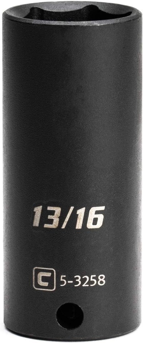 Deep Impact Socket, 3/8-Inch Drive, 6-Point, SAE 13/16-Inch