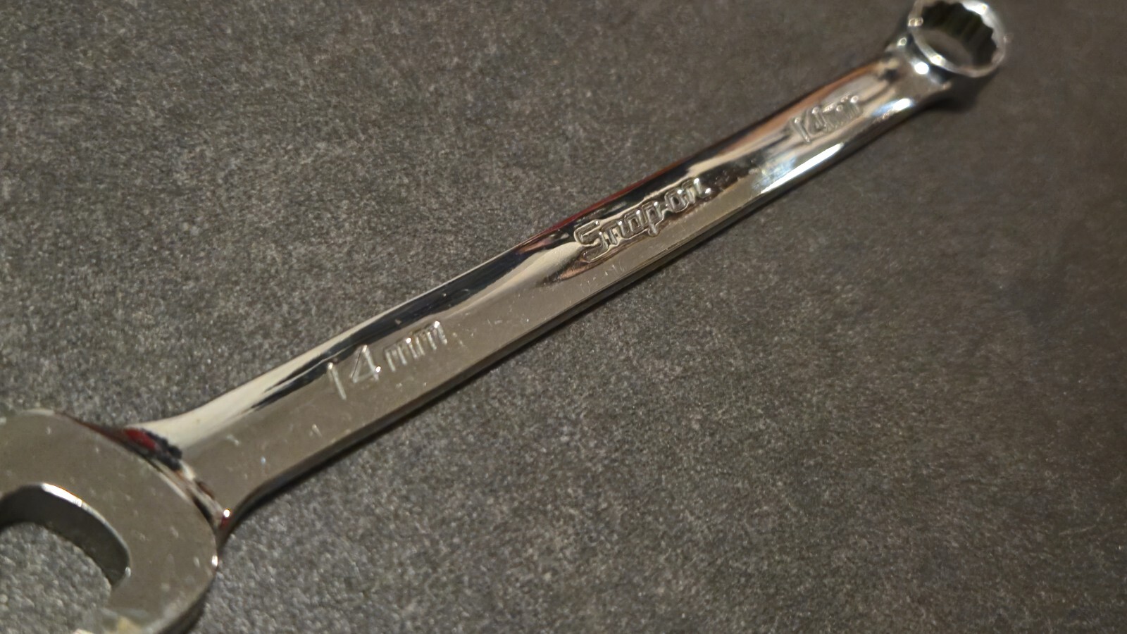 Snap On Tools USA OEXM140B Combination Spanner Wrench 14mm 12pt