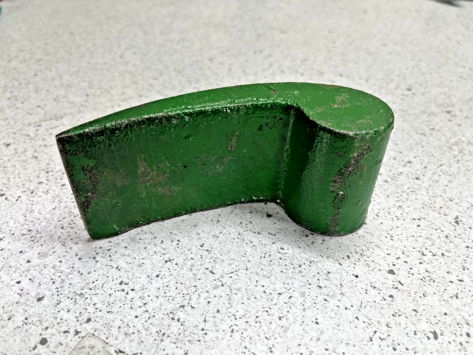 Used Auto Body Hammers & Dollies Set, Painted in green