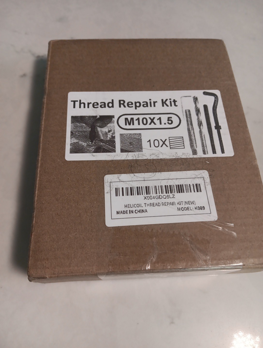 M10 x 1.5 Thread Repair Tool Stainless Helicoil Wire Insert Kit NIB