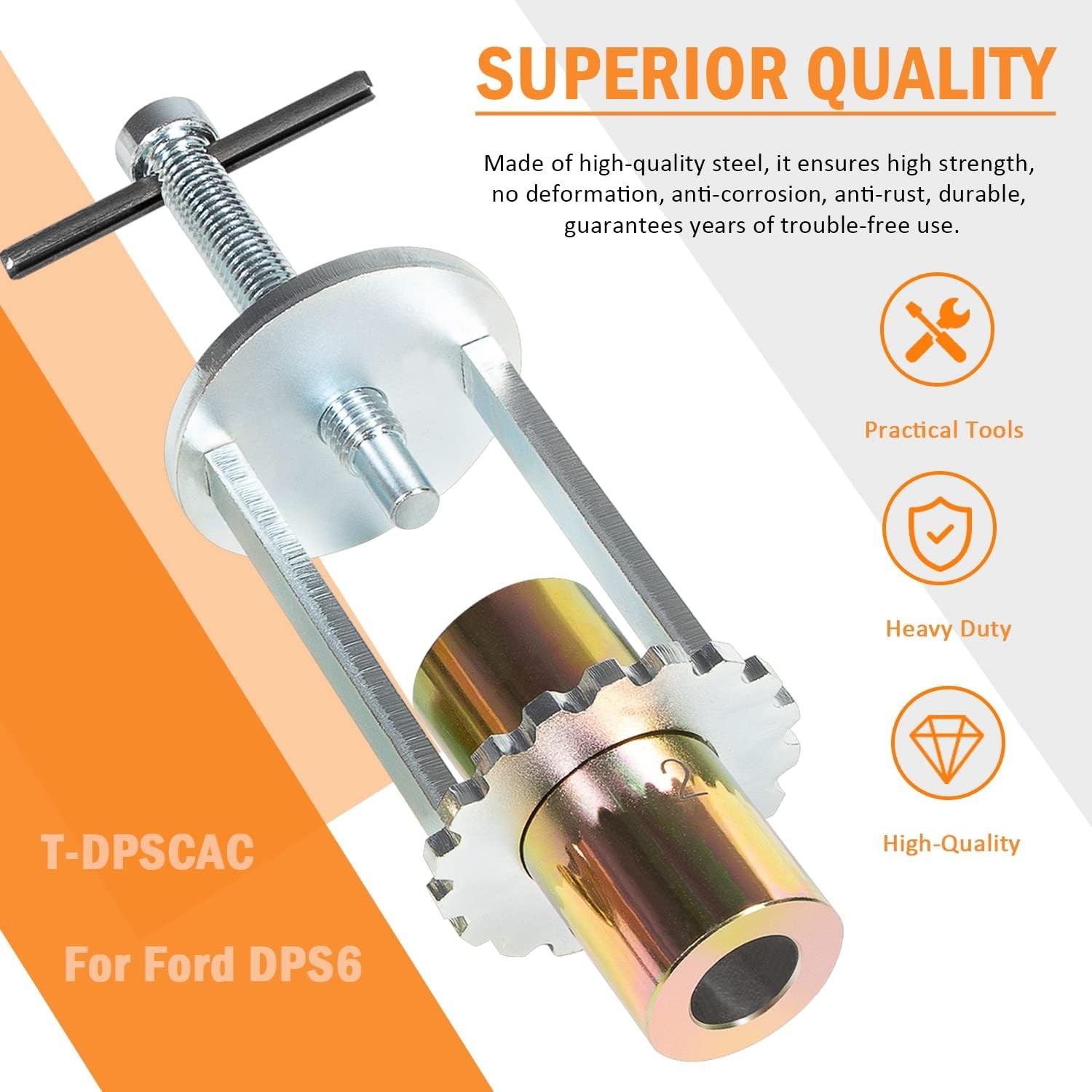 DPS6 Transmission Dual Clutch Remover Tool for Ford Fiesta DCT250 2010-2013