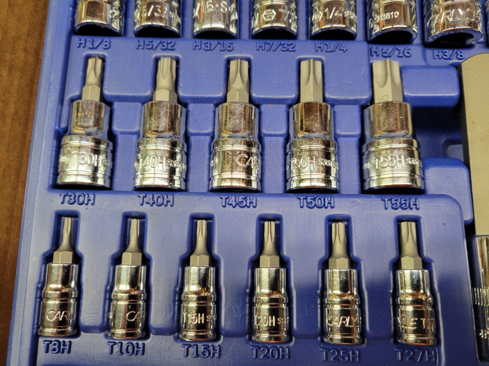 Napa / Carlyle / S-k 41-Piece Hex / Torx Bit Set with Case (read description)