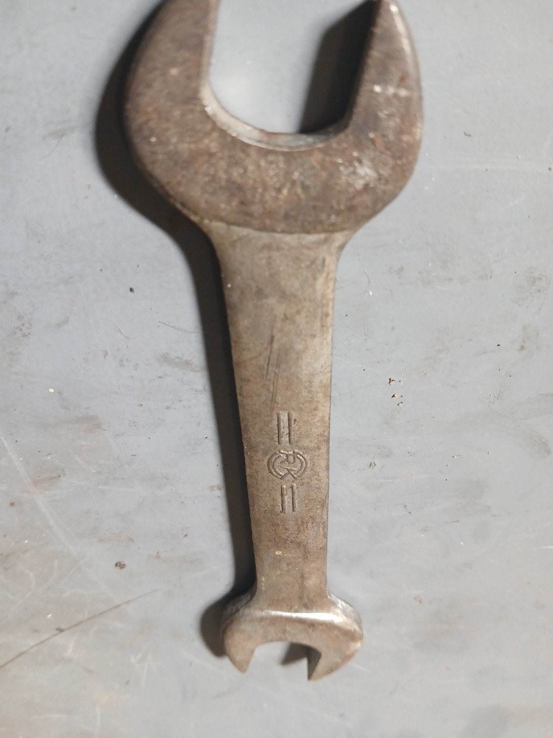 Vintage Honda Motors HM Double Open End Wrench 14mm & 17mm
