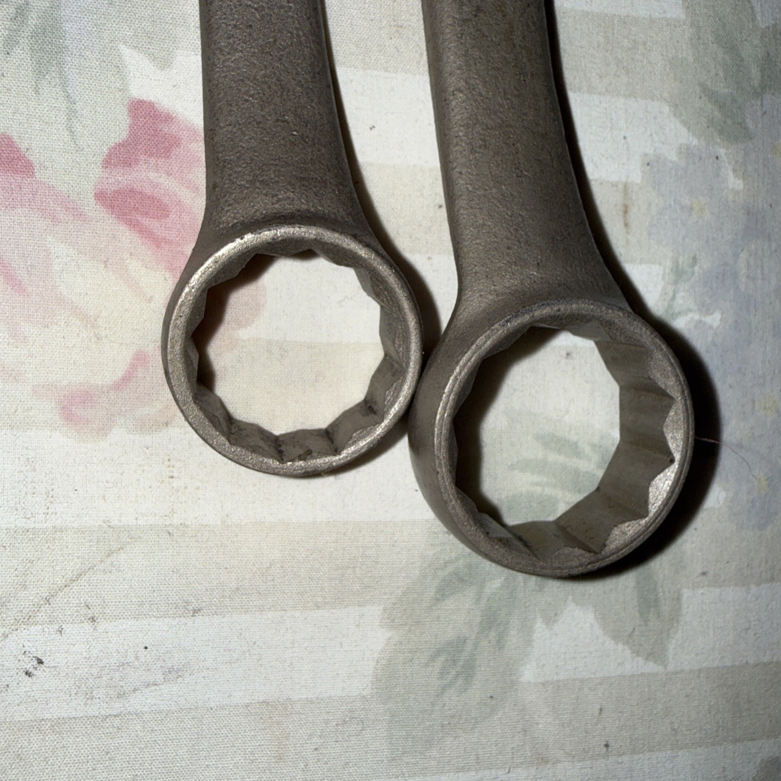 Vintage Artisan Box End Wrench’s #5&6. 15/16-1” And 13/16-7/8.