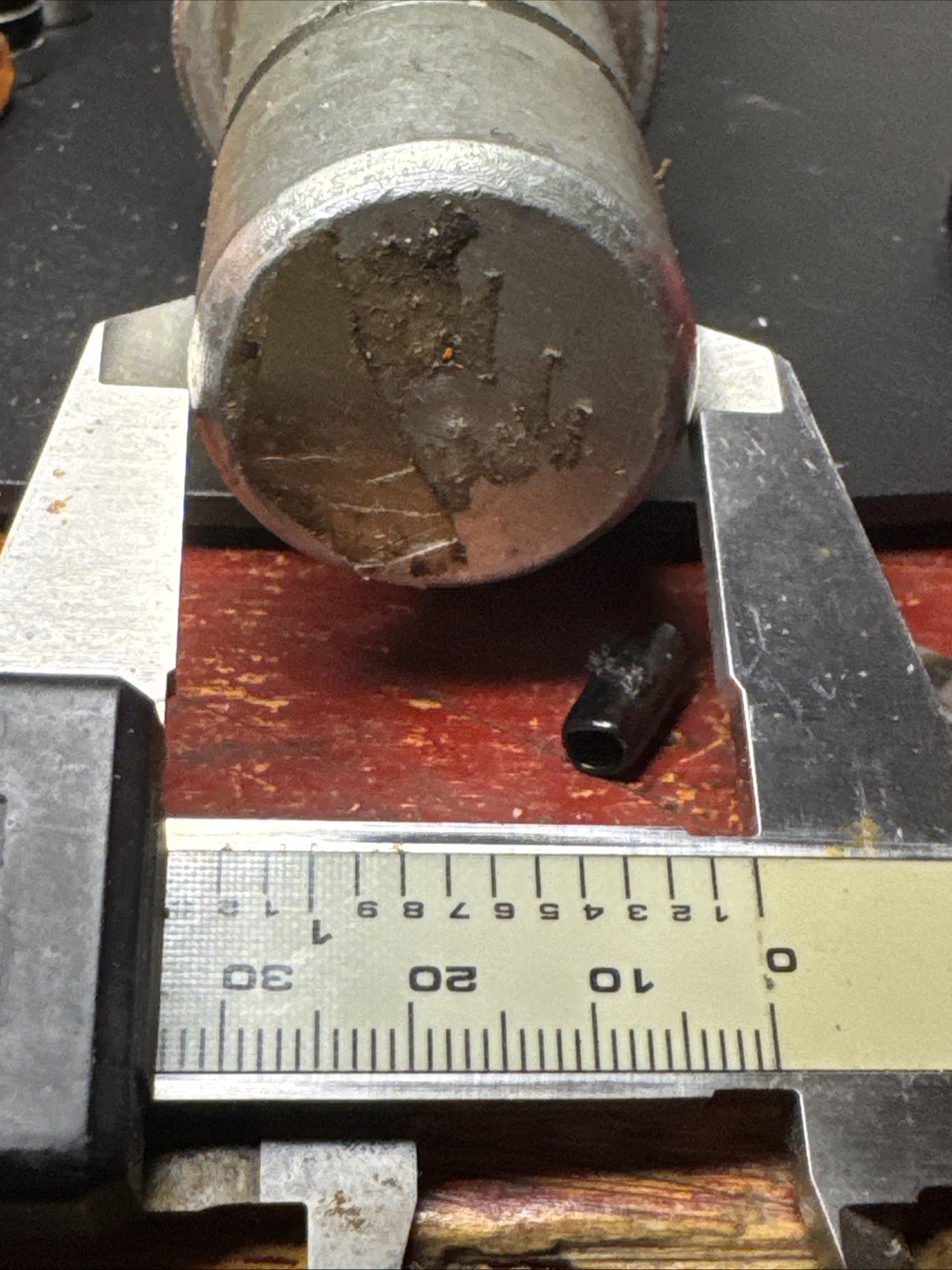 Unknown Brand But VTG Attachments to 10-ton Hydraulic Ram 18lbs Good Shape