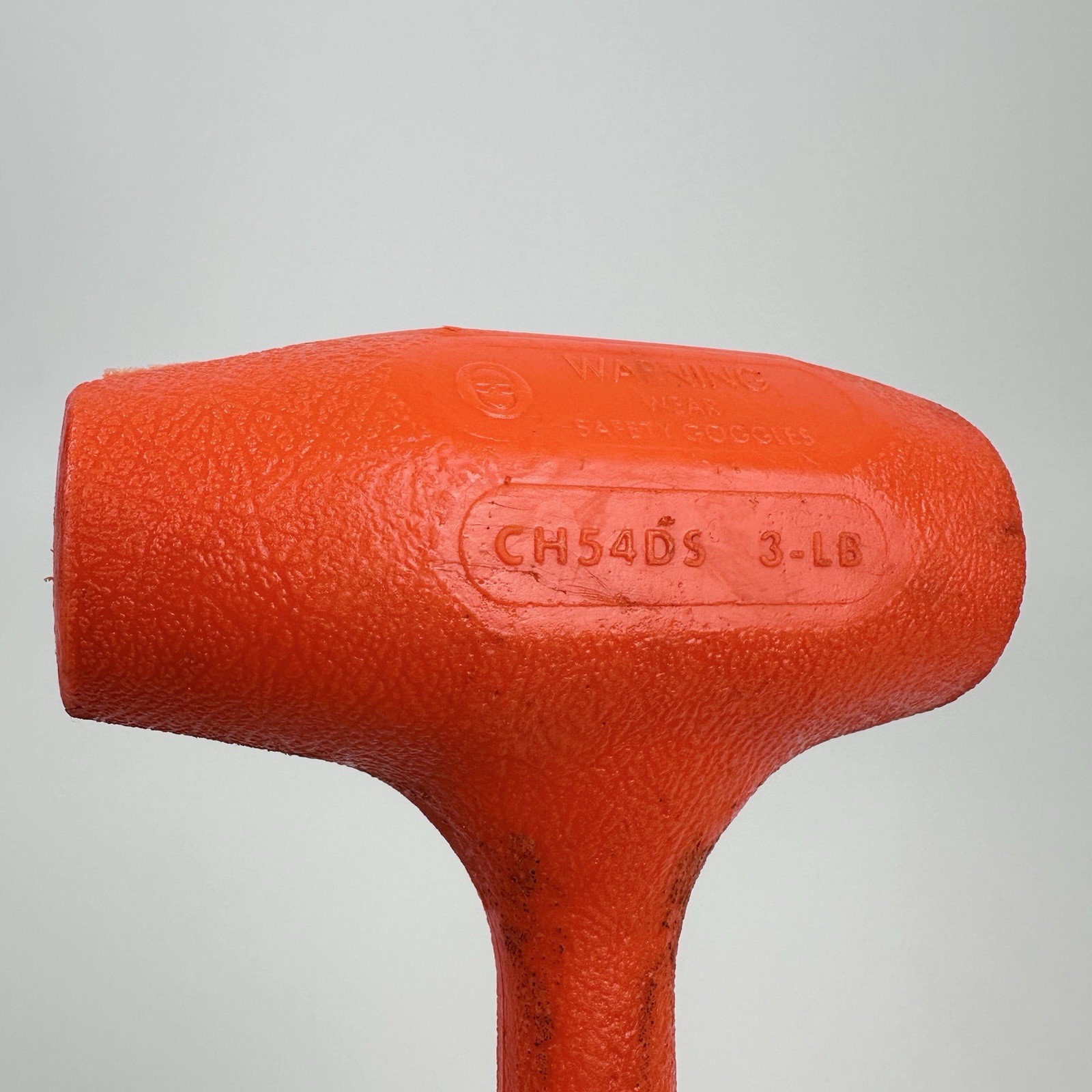 Mac Tools CH54DS 3 lb Orange Uni-Cast Dead Blow Soft Face Hammer Made in USA