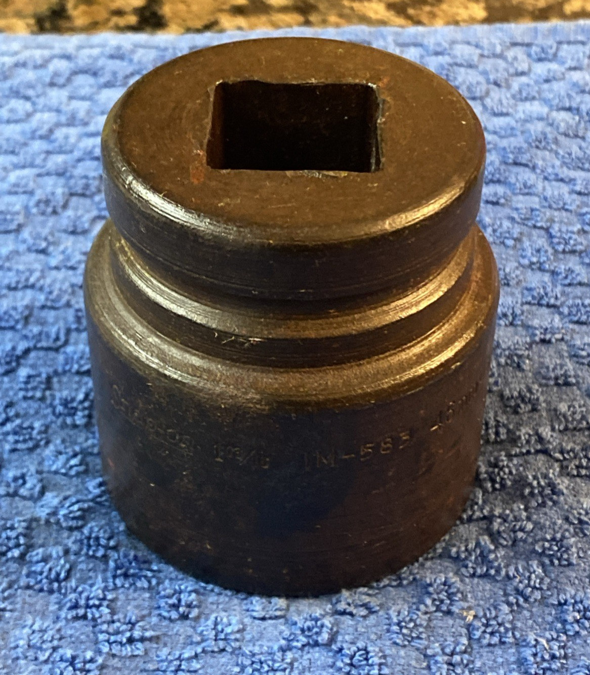 Snap-On 1-13/16″ (46mm) impact deep socket 1″ drive IM-583 Black Oxide 6 PT USA