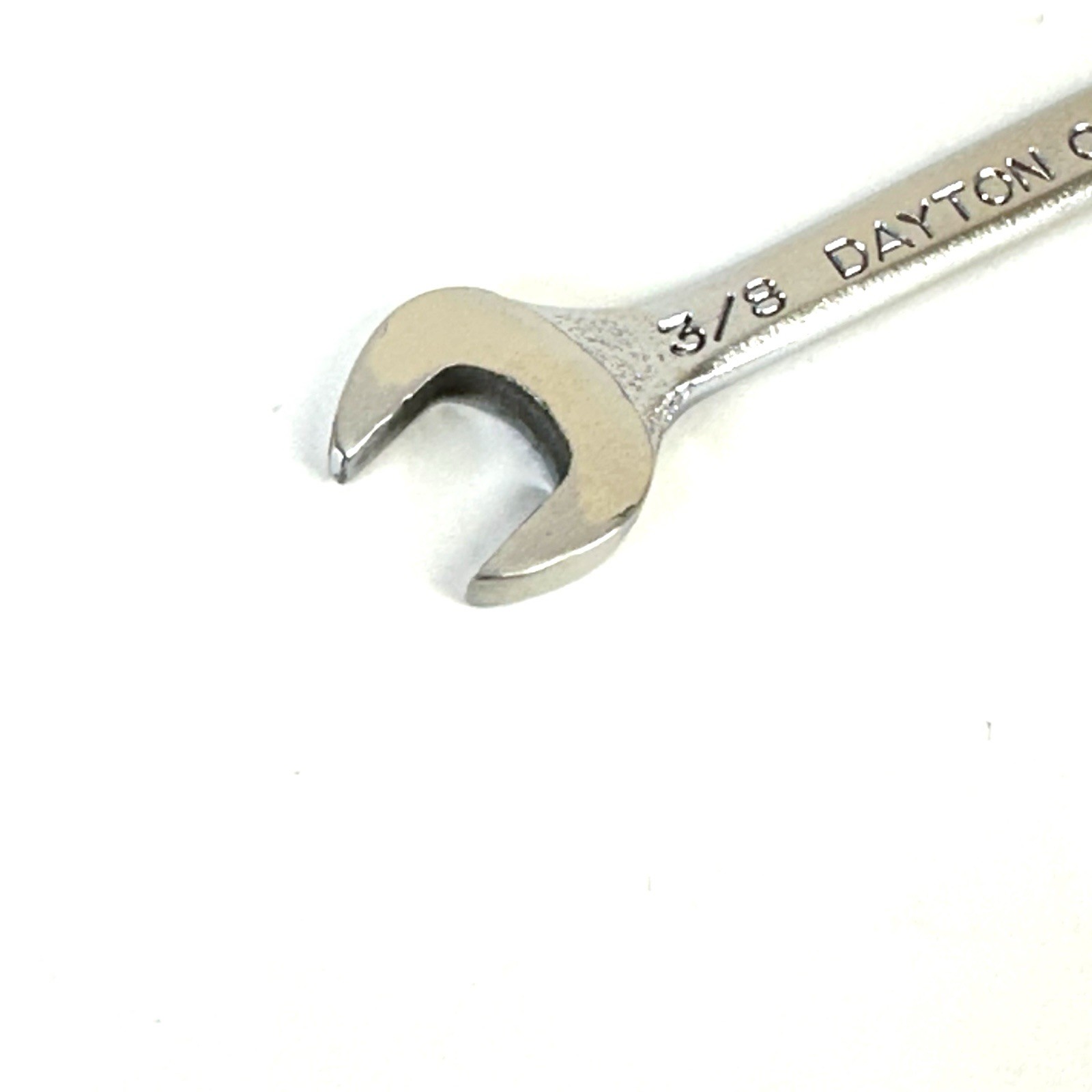 Vintage DAYTON 4X158 3/8×7/16″ Double Open End Wrench – USA