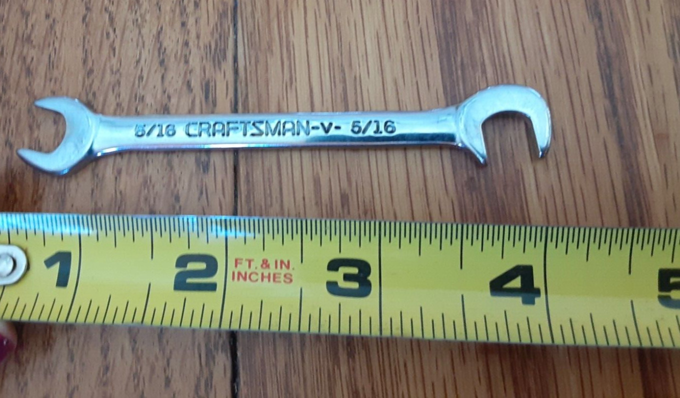 Craftsman 8pc. oped end ignition wrench set v series 9-4306