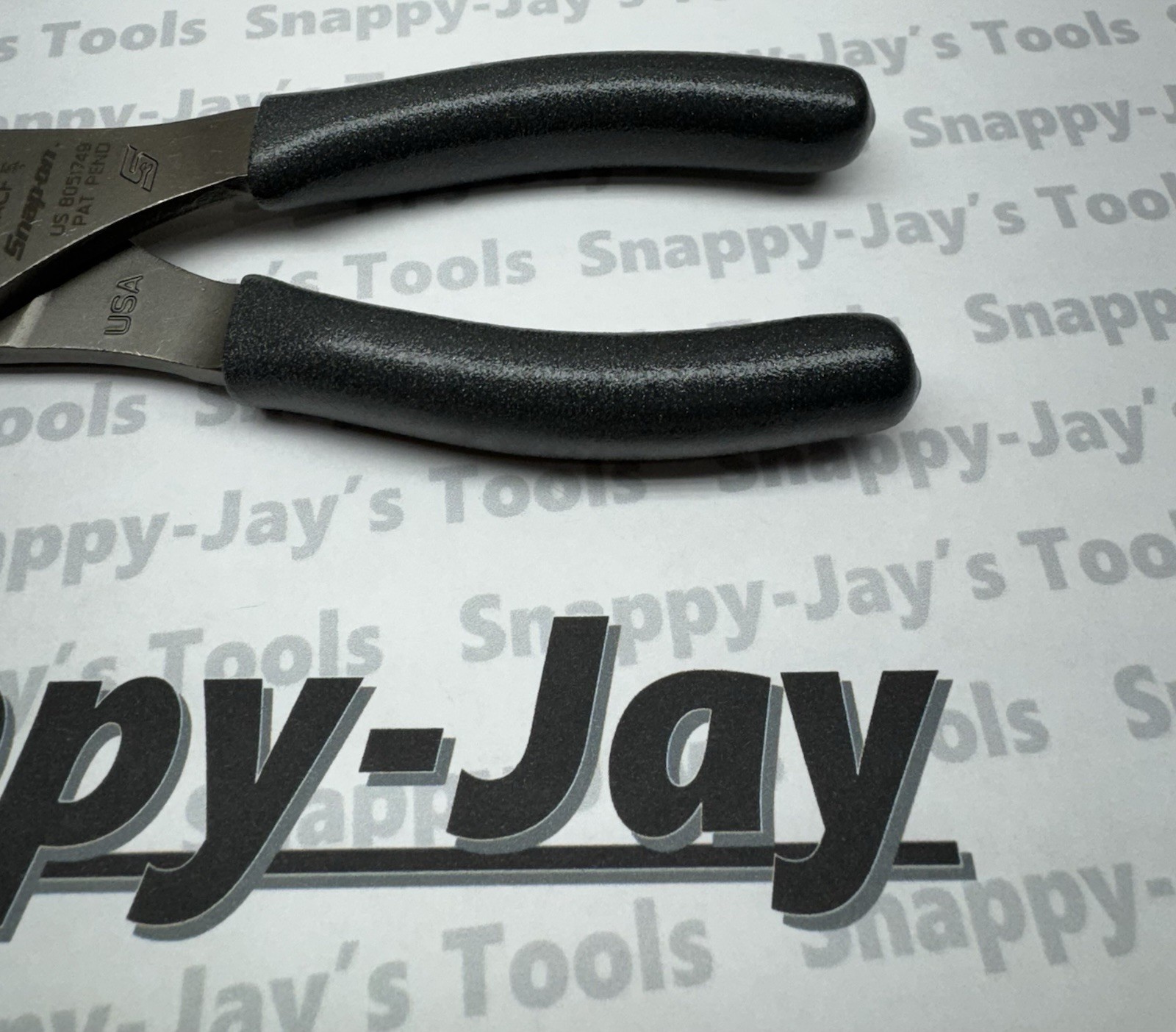 Snap-on Tools USA NEW TITANIUM 7″ Talon Grip Long Nose Slip Joint Pliers LN46ACF