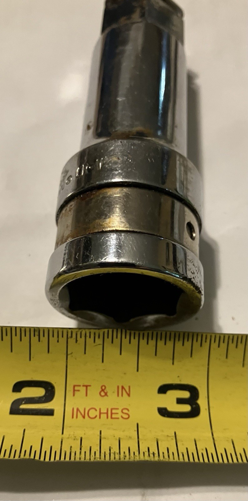 Vintage CHANNELLOCK 3/4” Locking Spark Plug Socket Chrome Vanadium USA