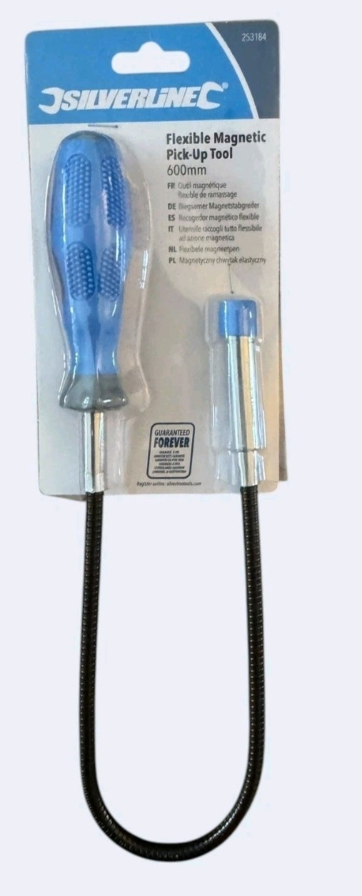 Silverline Flexible Magnetic Pick-Up Tool 600mm (253184)