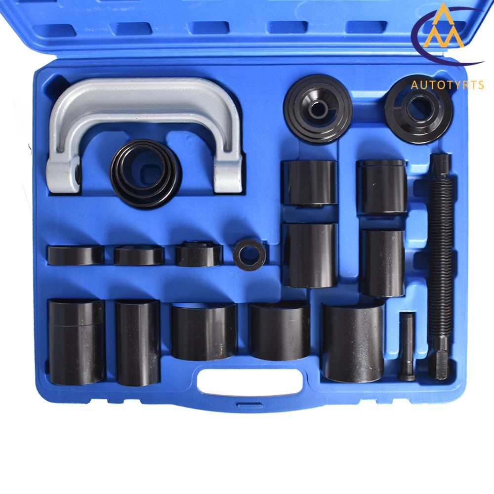 21PCS Auto Repair Service Removal Ball Joint Press Tool Kit & Master Adapter Set