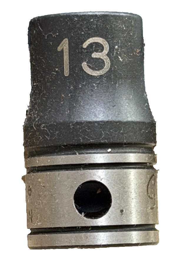 82013M 1/2″ Drive x 13mm Standard Length 6 Pt Duo-Socket Lifetime Warranty