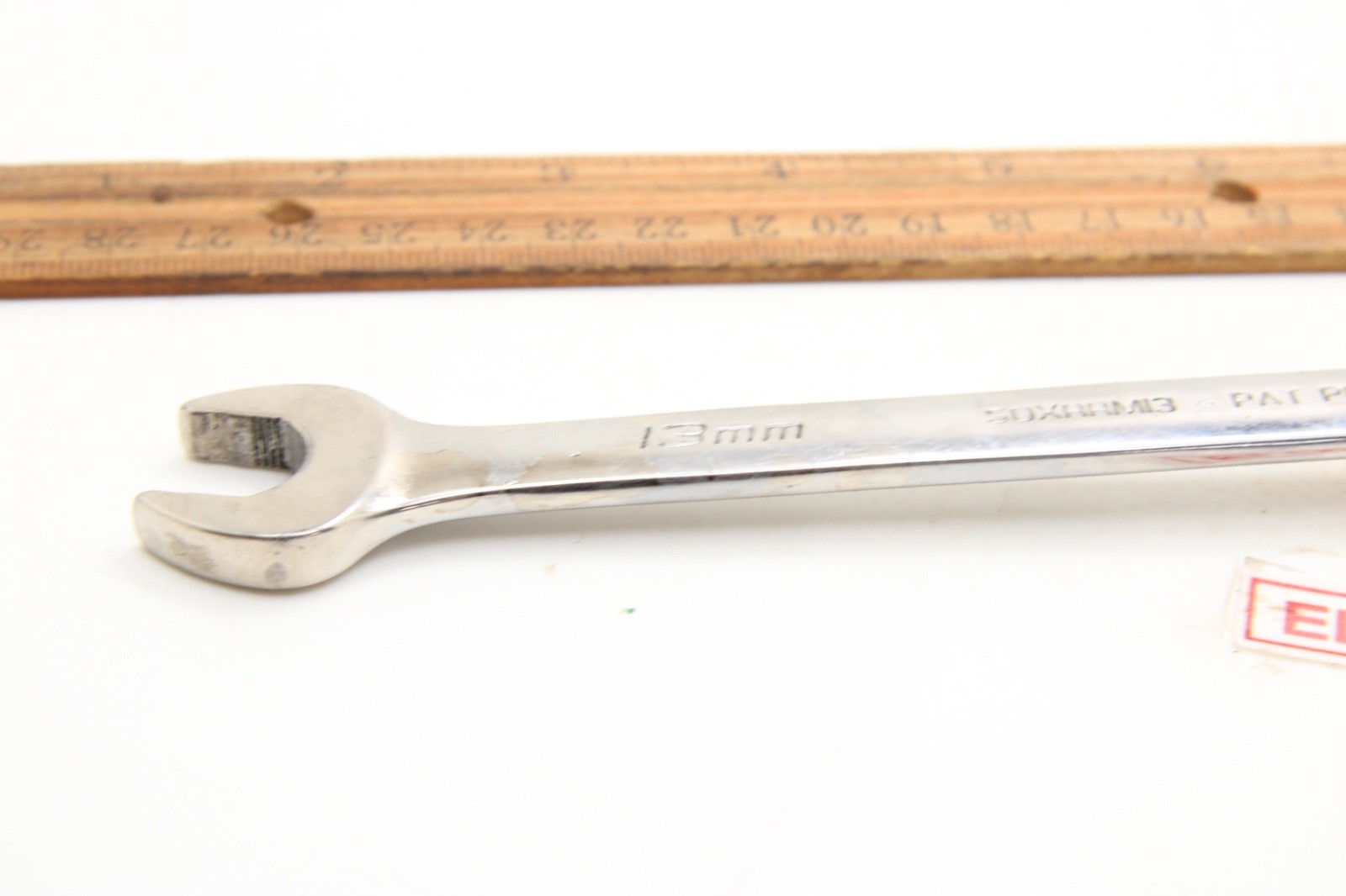 Snap-on SOXRRM13 13mm 12 Point Metric Ratcheting Combination Wrench 8.5″ USA